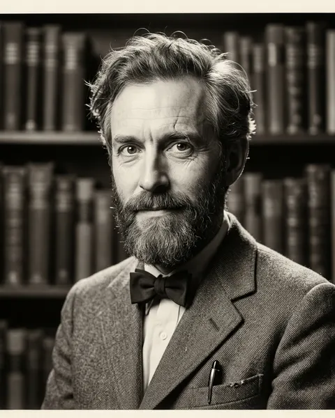 Portrait of Prof. Julian Ashcombe (illustration)