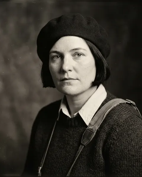 Portrait of Marguerite Dufresne (illustration)