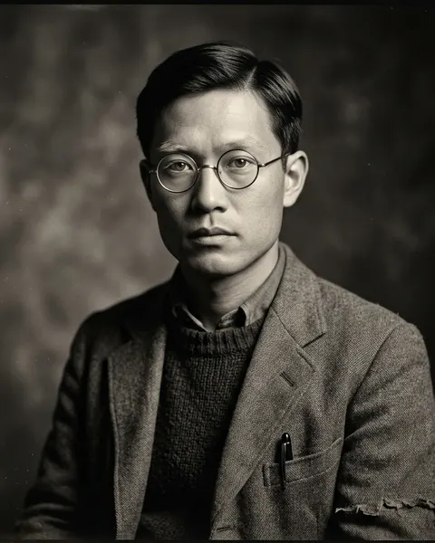 Portrait of Kenji Mori (illustration)