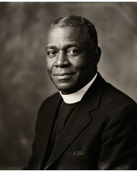 Portrait of Rev. Josiah Whitfield (illustration)