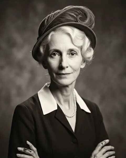 Portrait of Winifred Sinclair (illustration)