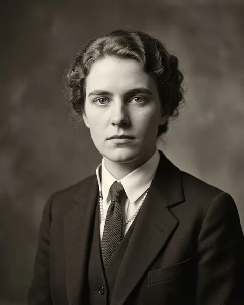 Portrait of Theodora Hale (illustration)