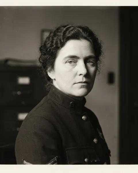 Portrait of Stella Lowell (illustration)