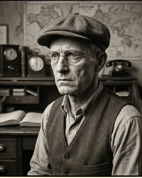 Portrait of Elias Finch (illustration)